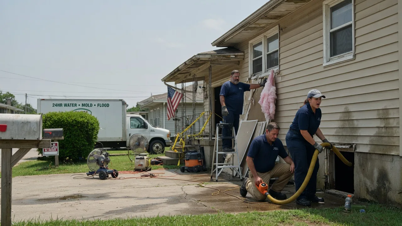Water Damage Repair in Whitsett, NC near me
